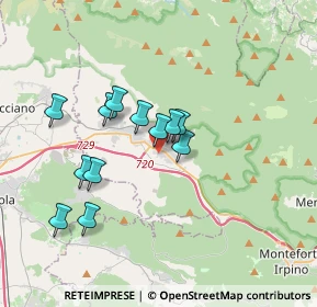 Mappa Via Giacomo Matteotti, 83027 Mugnano del cardinale AV, Italia (3.21083)