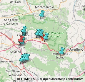 Mappa Via Democrazia, 83027 Mugnano del Cardinale AV, Italia (7.76375)