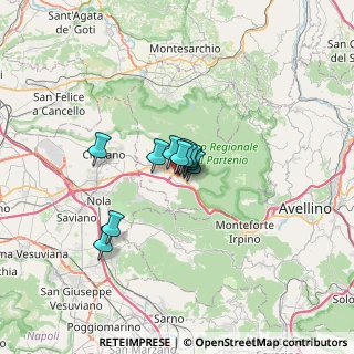 Mappa Via Democrazia, 83027 Mugnano del Cardinale AV, Italia (3.48818)