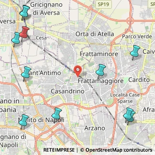 Mappa Viale della Rimembranza, 80028 Grumo Nevano NA, Italia (3.74727)