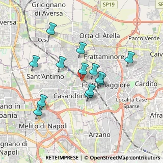 Mappa Viale della Rimembranza, 80028 Grumo Nevano NA, Italia (1.74462)