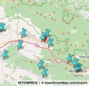 Mappa Via Montevergine, 83027 Mugnano del Cardinale AV, Italia (6.5425)