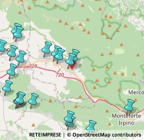 Mappa Via Montevergine, 83027 Mugnano del Cardinale AV, Italia (6.06)