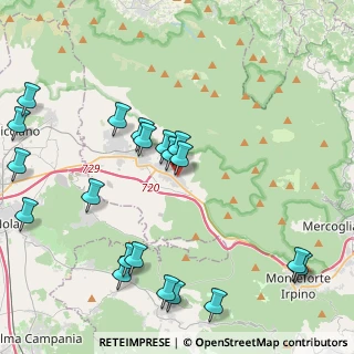 Mappa Via Montevergine, 83027 Mugnano del Cardinale AV, Italia (5.3695)