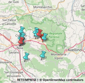 Mappa Via Giuseppe Garibaldi, 83027 Mugnano del Cardinale AV, Italia (6.7525)