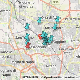 Mappa Via A. Franzese, 80028 Grumo Nevano NA, Italia (1.264)