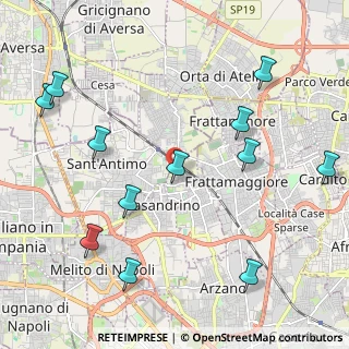 Mappa Via A. Franzese, 80028 Grumo Nevano NA, Italia (2.7375)