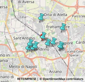 Mappa Via Cimarosa, 80028 Grumo Nevano NA, Italia (1.45727)