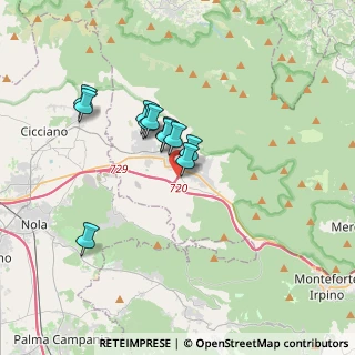 Mappa Via Calabricita, 83027 Baiano AV, Italia (2.83636)