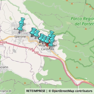 Mappa Via Papa Giovanni XXIII, 83027 Mugnano del Cardinale AV, Italia (1.26833)
