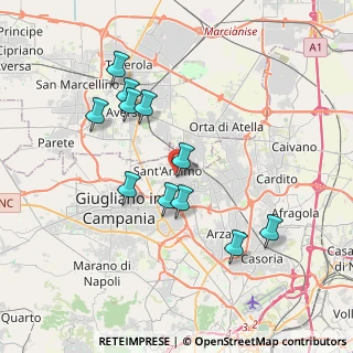 Mappa Piazza della Repubblica, 80029 Sant'Antimo NA, Italia (3.79636)