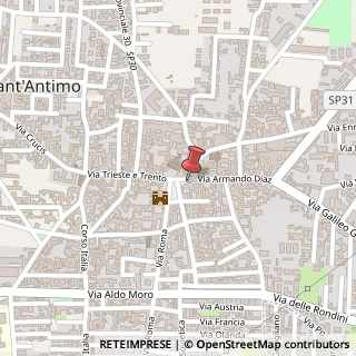 Mappa Km. 18.250 Strada Statale 7 Bis, Sant'antimo, NA 80029, 80029 Sant'Antimo NA, Italia, 80029 Sant'Antimo, Napoli (Campania)