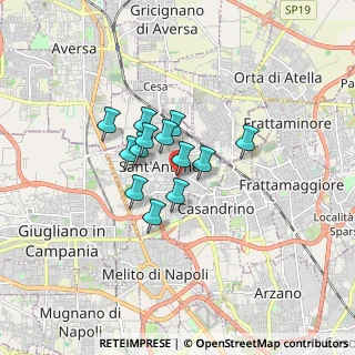 Mappa Piazza della Repubblica, 80029 Sant'Antimo NA, Italia (1.16154)