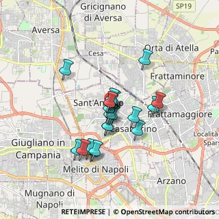 Mappa Piazza della Repubblica, 80029 Sant'Antimo NA, Italia (1.3885)
