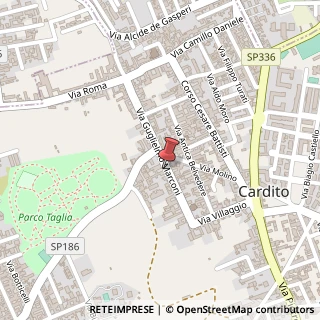 Mappa Via Guglielmo Marconi, 80, 80024 Cardito, Napoli (Campania)