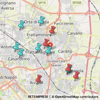 Mappa Via Vitale Sossio, 80027 Frattamaggiore NA, Italia (2.37846)
