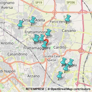 Mappa Via Vitale Sossio, 80027 Frattamaggiore NA, Italia (2.14917)