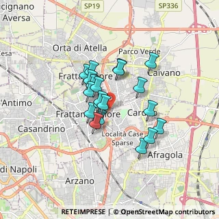 Mappa Via Vitale Sossio, 80027 Frattamaggiore NA, Italia (1.338)