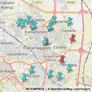 Mappa Via Vitale Sossio, 80027 Frattamaggiore NA, Italia (2.66882)
