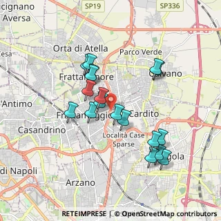 Mappa Via Vitale Sossio, 80027 Frattamaggiore NA, Italia (1.76444)