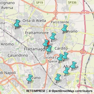 Mappa Via Vitale Sossio, 80027 Frattamaggiore NA, Italia (2.45667)