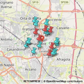 Mappa Via Vitale Sossio, 80027 Frattamaggiore NA, Italia (1.459)