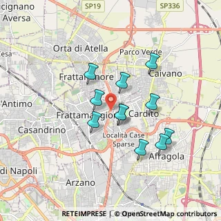 Mappa Via Vitale Sossio, 80027 Frattamaggiore NA, Italia (1.57182)