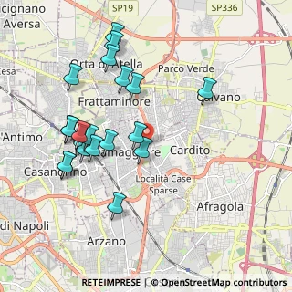 Mappa Via Vitale Sossio, 80027 Frattamaggiore NA, Italia (2.1855)