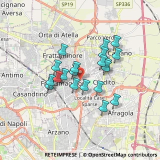 Mappa Via Vitale Sossio, 80027 Frattamaggiore NA, Italia (1.5525)