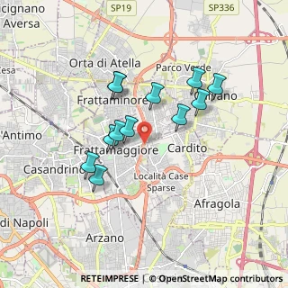 Mappa Via Vitale Sossio, 80027 Frattamaggiore NA, Italia (1.62833)