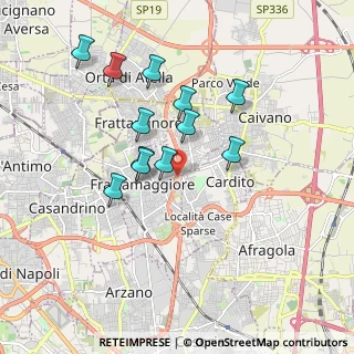 Mappa Via Vitale Sossio, 80027 Frattamaggiore NA, Italia (1.73833)