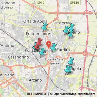 Mappa Via Vitale Sossio, 80027 Frattamaggiore NA, Italia (1.82615)