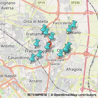 Mappa Via Vitale Sossio, 80027 Frattamaggiore NA, Italia (1.53385)