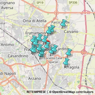 Mappa Via Vitale Sossio, 80027 Frattamaggiore NA, Italia (1.34294)