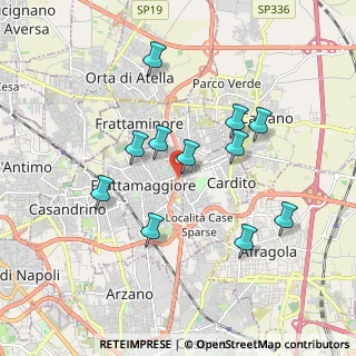 Mappa Via Vitale Sossio, 80027 Frattamaggiore NA, Italia (1.83091)
