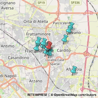 Mappa Via Vitale Sossio, 80027 Frattamaggiore NA, Italia (1.23923)