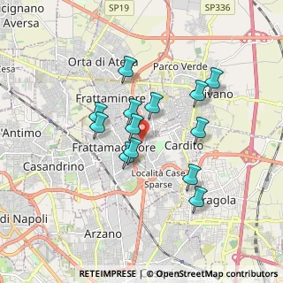 Mappa Via Vitale Sossio, 80027 Frattamaggiore NA, Italia (1.57385)