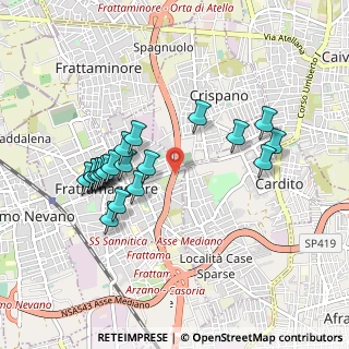 Mappa Via Vitale Sossio, 80027 Frattamaggiore NA, Italia (0.96)