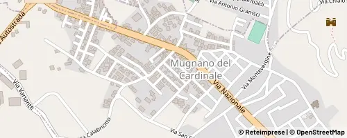 Mappa Mugnano del Cardinale