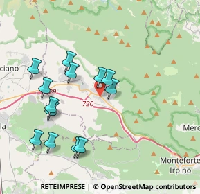 Mappa Via della Libertà, 83027 Mugnano del Cardinale AV, Italia (4.11077)