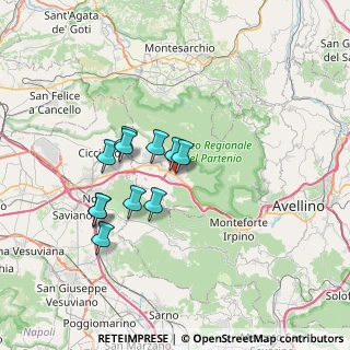 Mappa Via della Libertà, 83027 Mugnano del Cardinale AV, Italia (6.19455)