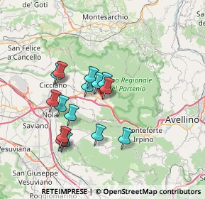 Mappa Via della Libertà, 83027 Mugnano del Cardinale AV, Italia (6.47667)