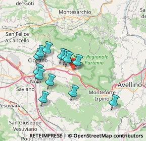 Mappa Via Giovanni XXIII, 83027 Mugnano del Cardinale AV, Italia (6.72923)