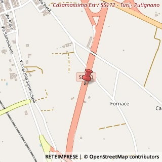 Mappa Strada Statale 100, 70010 Casamassima BA, Italia, 70010 Casamassima, Bari (Puglia)