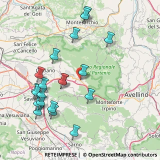 Mappa Via Roma, 83027 Mugnano del Cardinale AV, Italia (9.784)