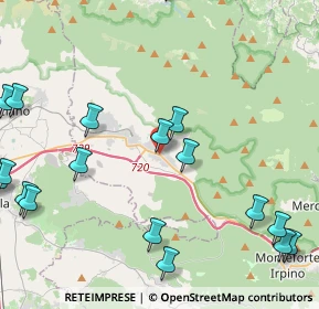 Mappa Via Roma, 83027 Mugnano del Cardinale AV, Italia (6.4345)