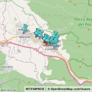 Mappa Via Aldo Moro, 83027 Mugnano del Cardinale AV, Italia (0.91455)