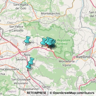 Mappa Via Aldo Moro, 83027 Mugnano del Cardinale AV, Italia (3.48455)