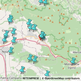 Mappa Via Aldo Moro, 83027 Mugnano del Cardinale AV, Italia (5.929)