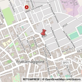 Mappa Via On. Angelo Pezzullo, 1, 80027 Frattamaggiore, Napoli (Campania)